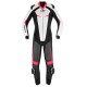 Tuta in pelle Track Perforated Pro Donna